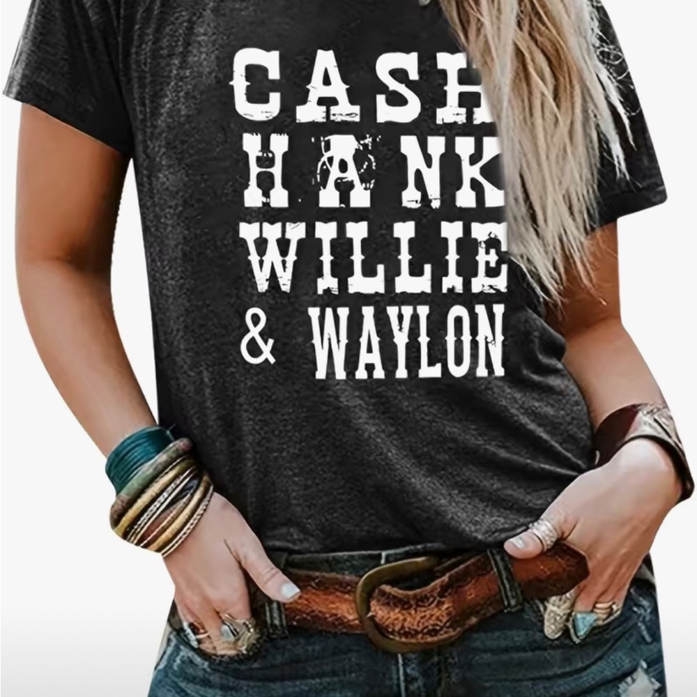 Country T-Shirt, Short Sleeve Casual Top
